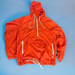 2010 red american eagle windbreaker